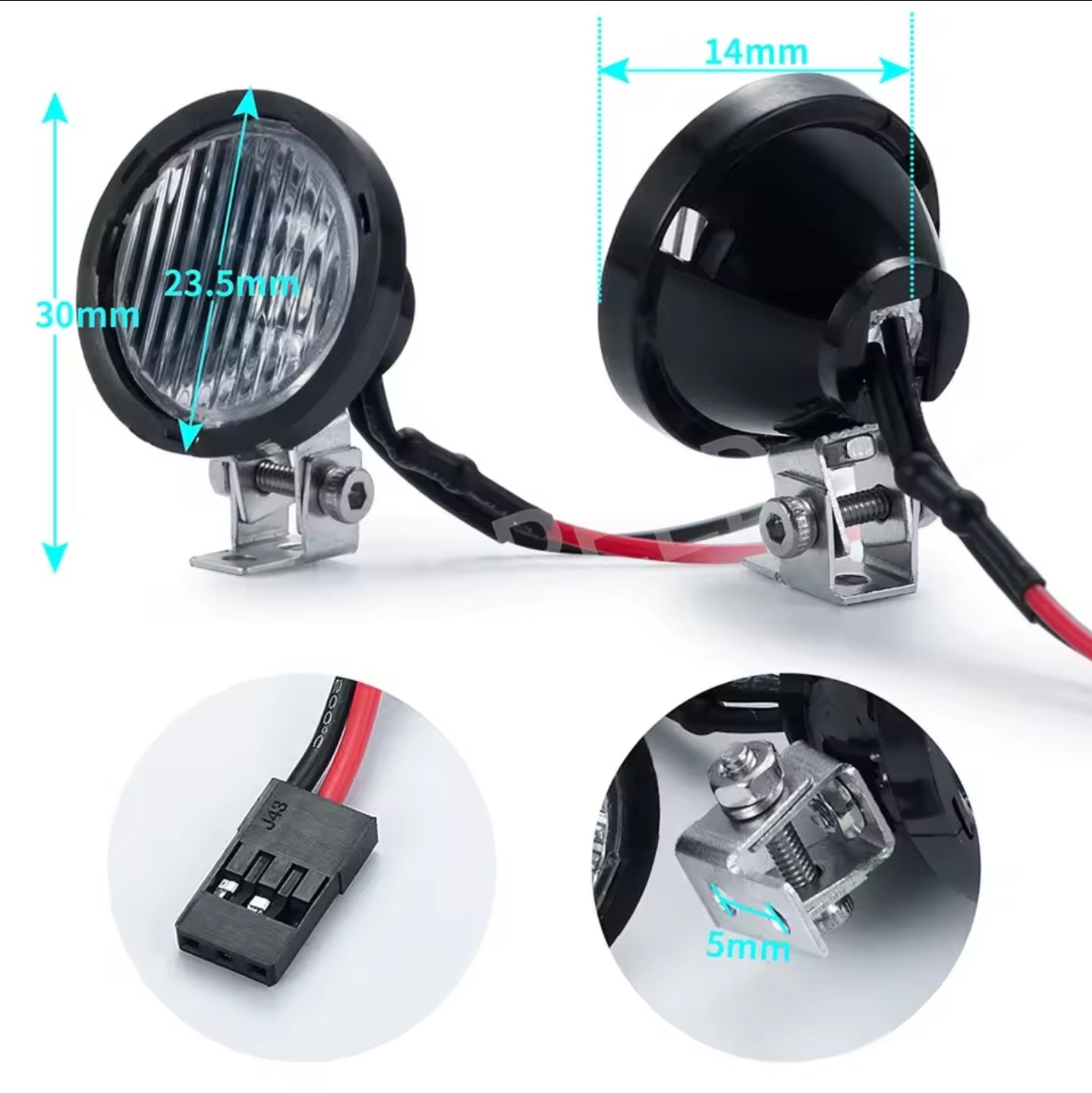 Luces estilo neblinera