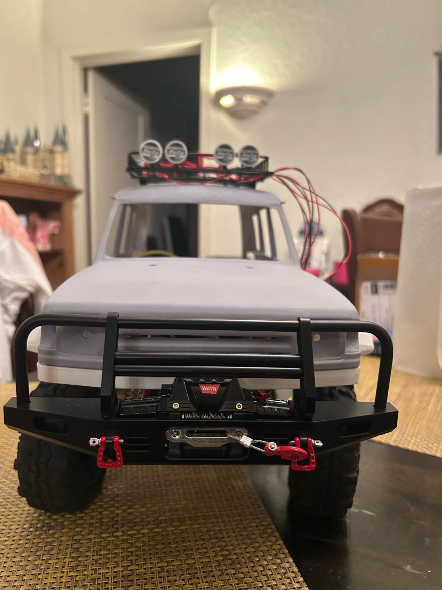 Winch motor dual 1:10 - 1:8