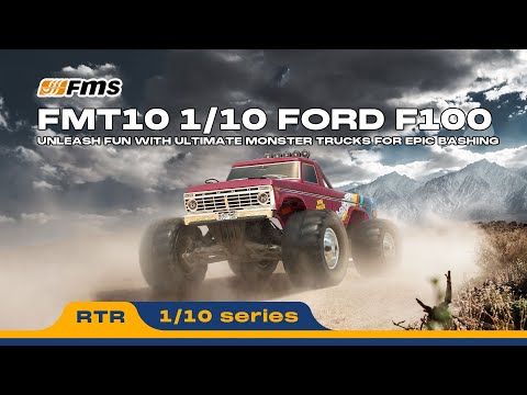Ford F-100 Monster truck 2WD 1:10/RTR (PREORDEN)
