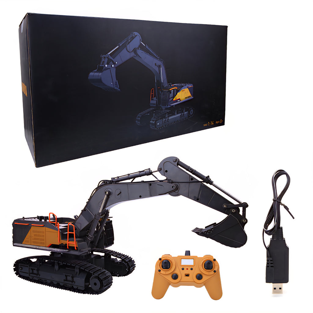 Excavadora a control remoto Huina 1592 1:14 (modelo 2025)