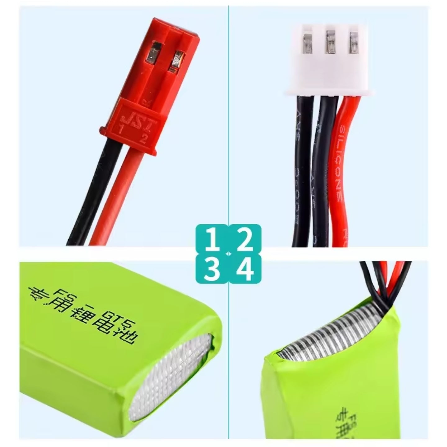 Batería FLY-SKY 7.4v 1,500mah