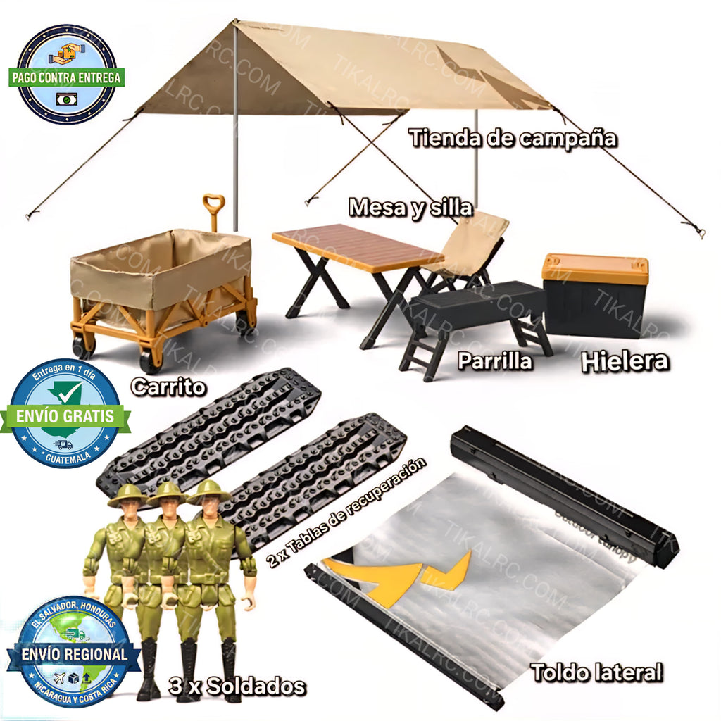 KIT DE ACCESORIOS MN Model 1:12 - 1:16