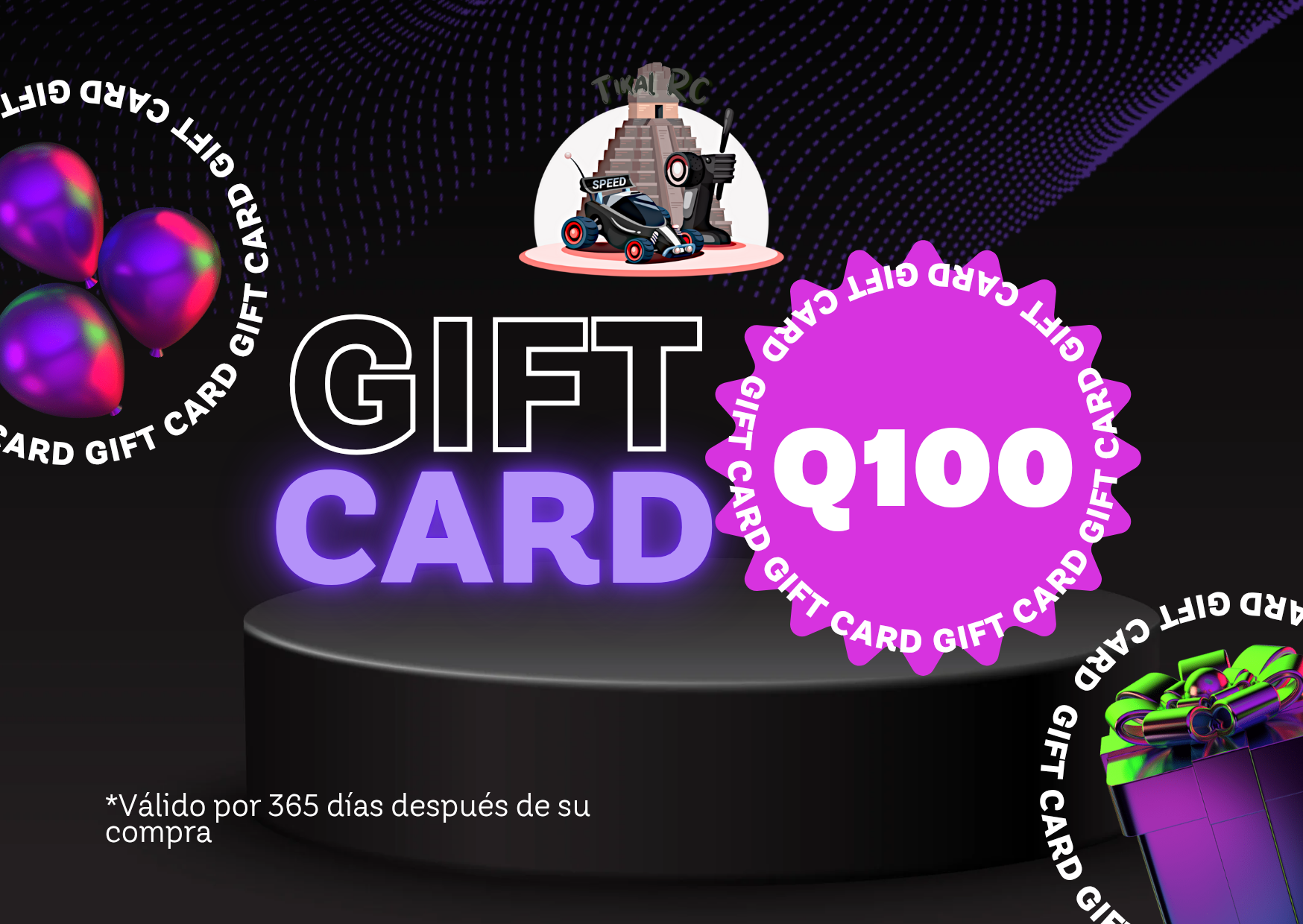 TARJETAS DE REGALO