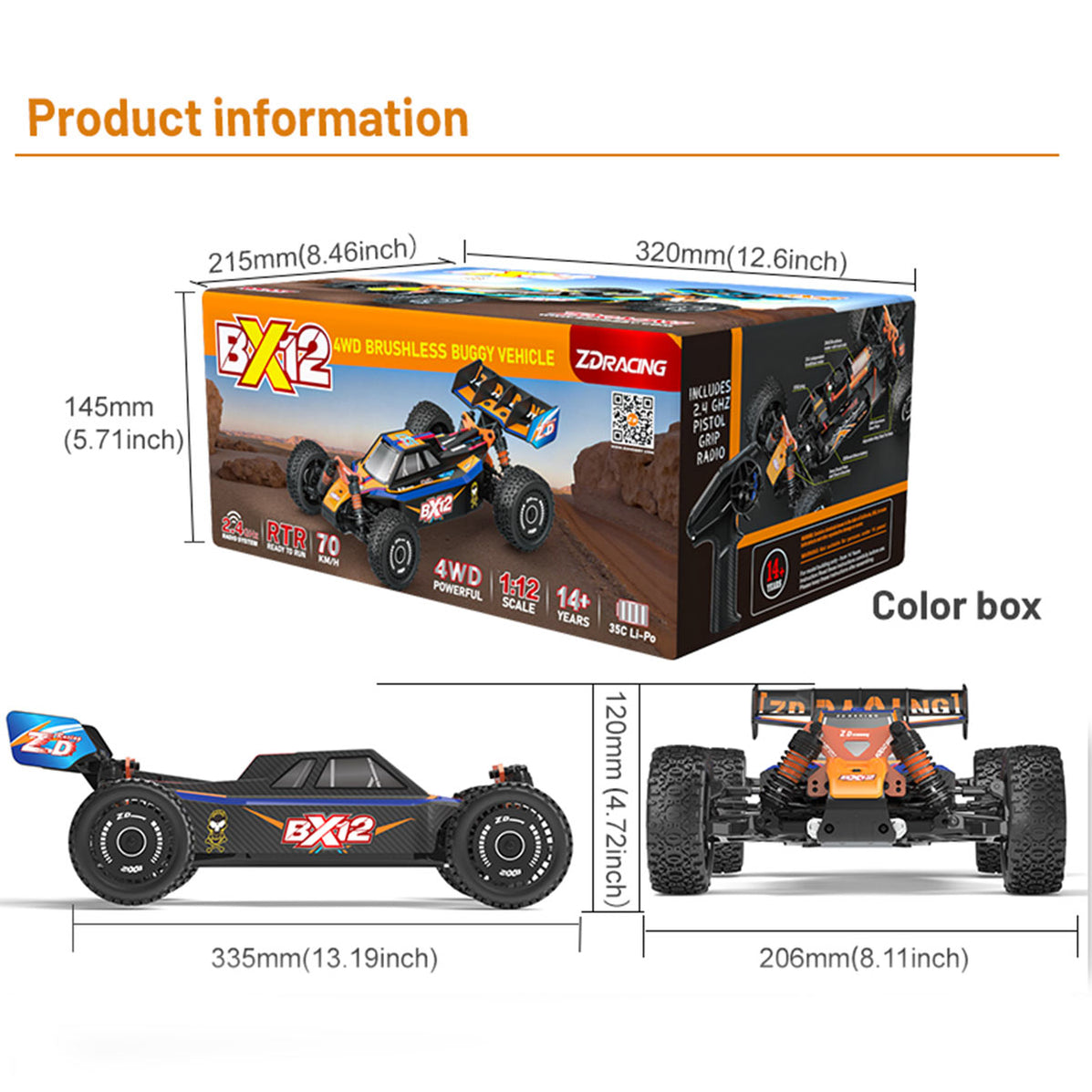 ZD RACING BX12
